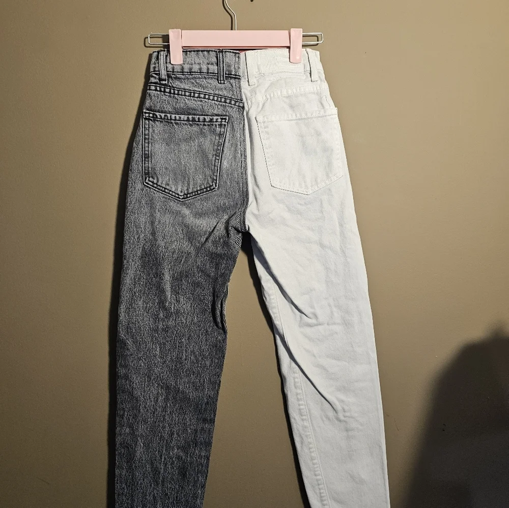 Revice Denim Two Tone True Love Checkmate Jeans - Picture 10 of 13